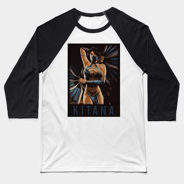 Kitana Baseball T-Shirt by Durro